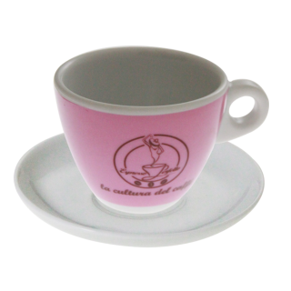 Espresso Perfetto Cappuccino beker, roze